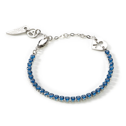 AN JEWELS JEWELRY Mod. AL.BLIYMBL elegant blue gemstone bracelet