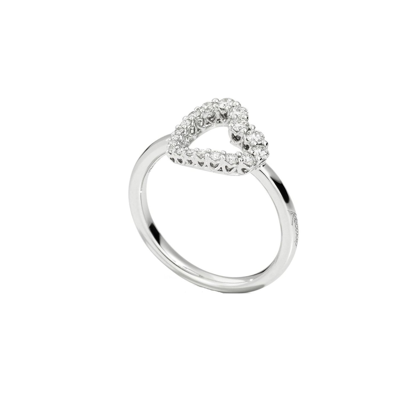 ANELLI RECARLO MOD. R01CU009_031 heart-shaped diamond ring