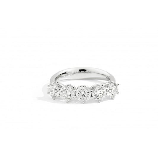 ANELLI RECARLO MOD. R01MZ014_075-14 elegant diamond ring on white background