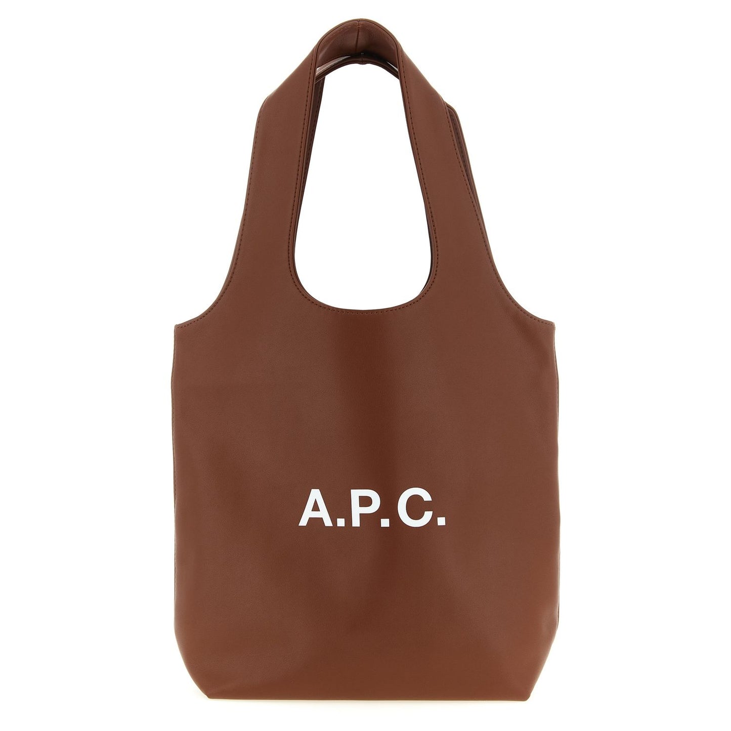 A.P.C. Brown Polyester Handbag
