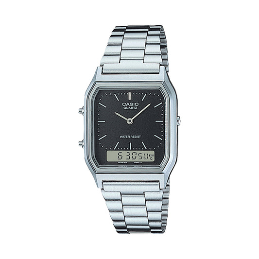 CASIO VINTAGE Mod. EDGY COLLECTION SUNRAY DIAL - BLACK AQ-230A-1DMQYES