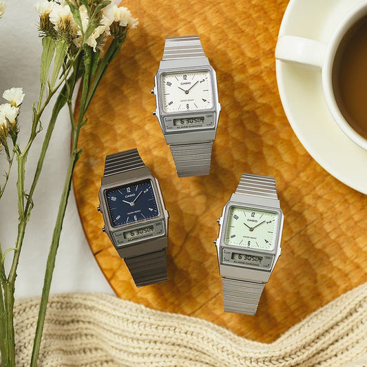 CASIO VINTAGE Mod. EDGY COLLECTION - GREEN-1