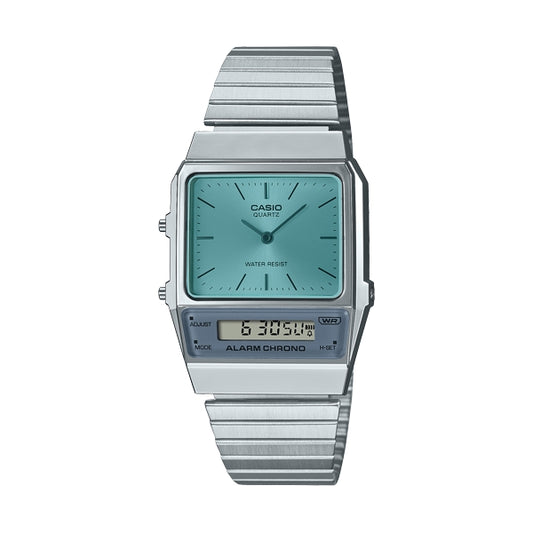 CASIO VINTAGE Mod. EDGY COLLECTION - AQUA GREEN-0