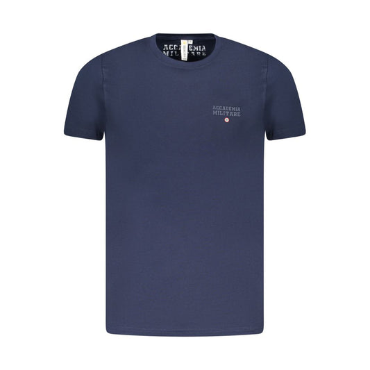 Accademia Militare Blu Cotton Male T-Shirt