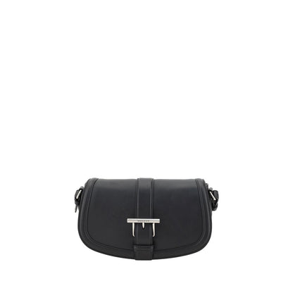 Alexander McQueen Black T-bar Shoulder Bag