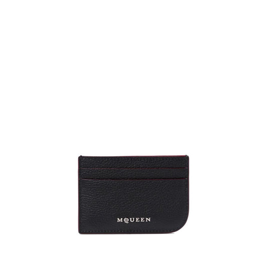 Alexander McQueen leather card case
