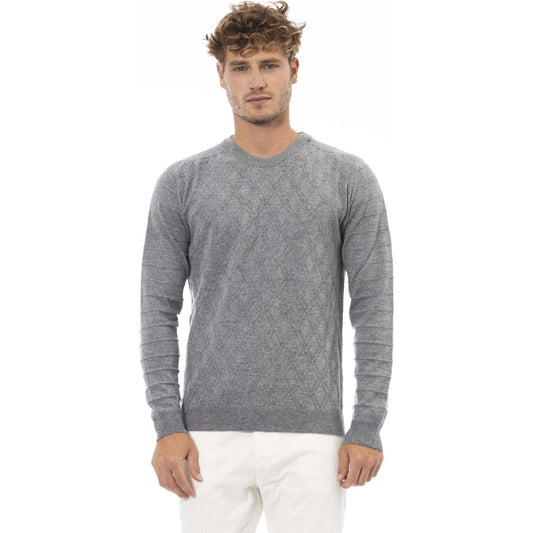 Alpha Studio Sweaters AU01C_1000GRIGIO:401404