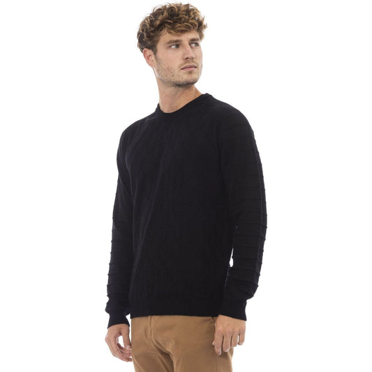 Alpha Studio Sweaters AU01C_1001NERO:401400
