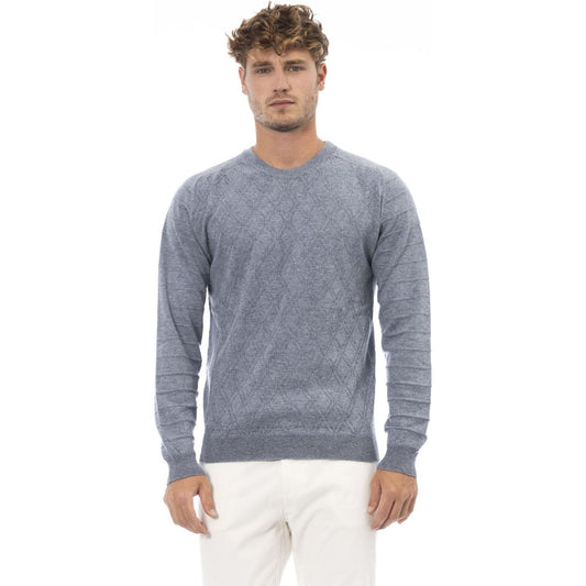 Alpha Studio Sweaters AU01C_1002SKYBLUE:401408