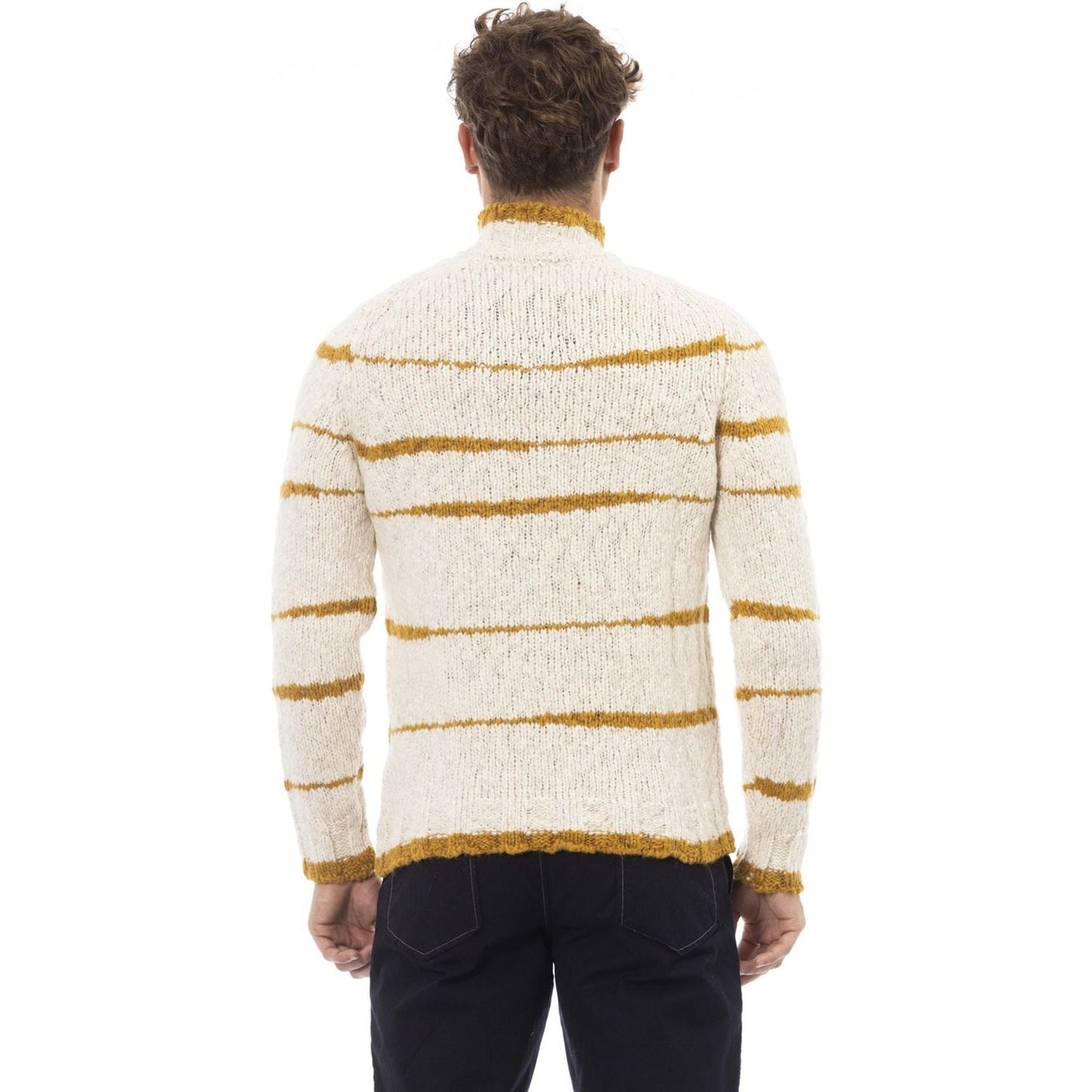 Alpha Studio Sweaters AU7360C_4210LATTE:401419