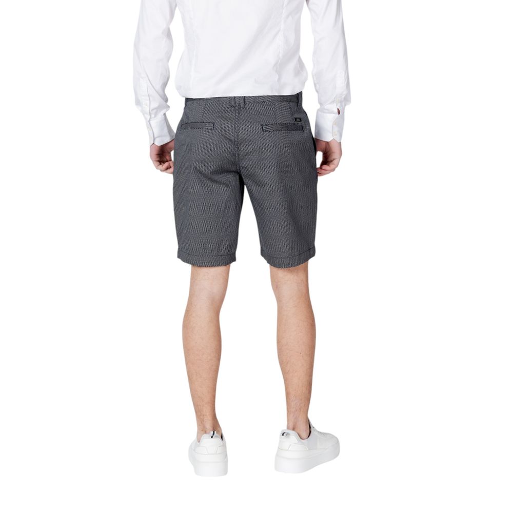 Armani Exchange Blue Cotton Shorts