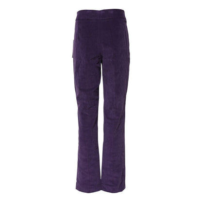 BENCIVENGA Purple High Waisted Flared Pants1728,67345645728,BENCIVENGA,Clothing,Flared Pants - Pants - Clothing,IT46|XL,Jeans & Pants - Women - Clothing,Material: 50% Virgin Wool 30% Viscose 20% Elastane,New with tags,Pants - Clothing,Purple,Women,Women -