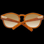 Unisex sunglasses BOLLE MOD. 12598 ROOKE 54 with brown frame and gradient lenses, stylish eyewear.