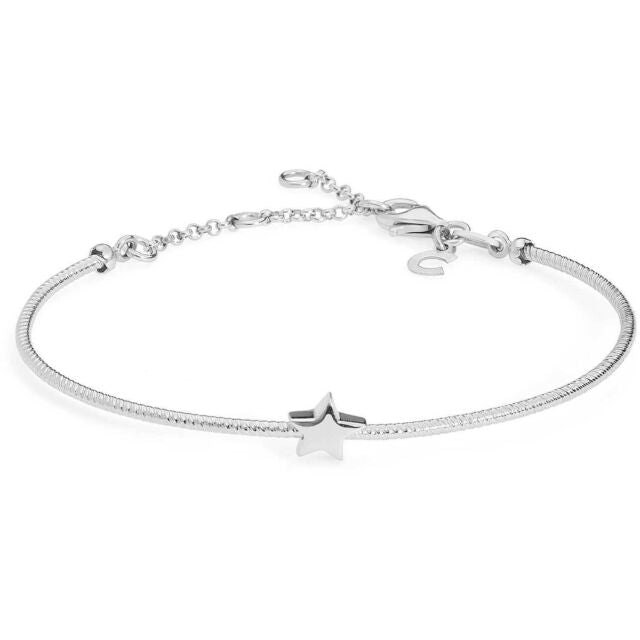 BRACCIALI COMETE MOD. BRA162 delicate chain bracelet with star charm.