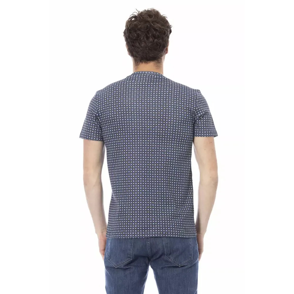 Baldinini Trend Gray Cotton T-Shirt