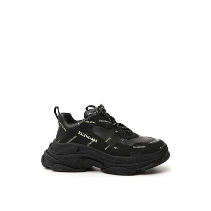 Balenciaga Black Calfskin Chunky Sneakers