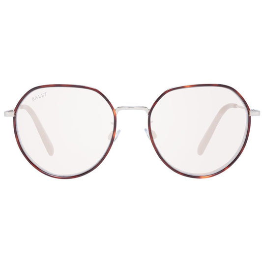 Bally Brown Women Sunglass with full-rim metal frame, mirrored lenses and UVA & UVB protection. Includes branded case for shipment.