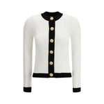 Balmain Contrast trim Cardigan