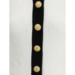 Balmain Contrast trim Cardigan