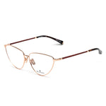 Belstaff Multicolor Titanium Frames with pink and brown accents, handmade in Japan, featuring Carl Zeiss lenses, 100% UV protection.
