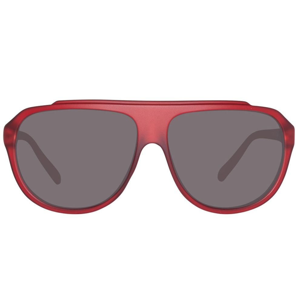 Benetton Red Injected Sunglasses