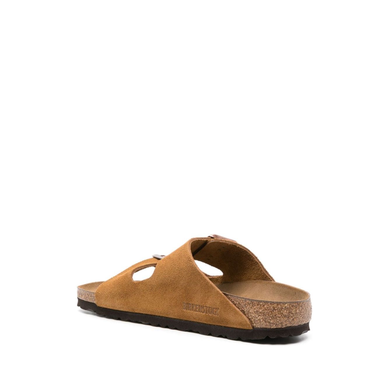 Birkenstock Arizona suede slides