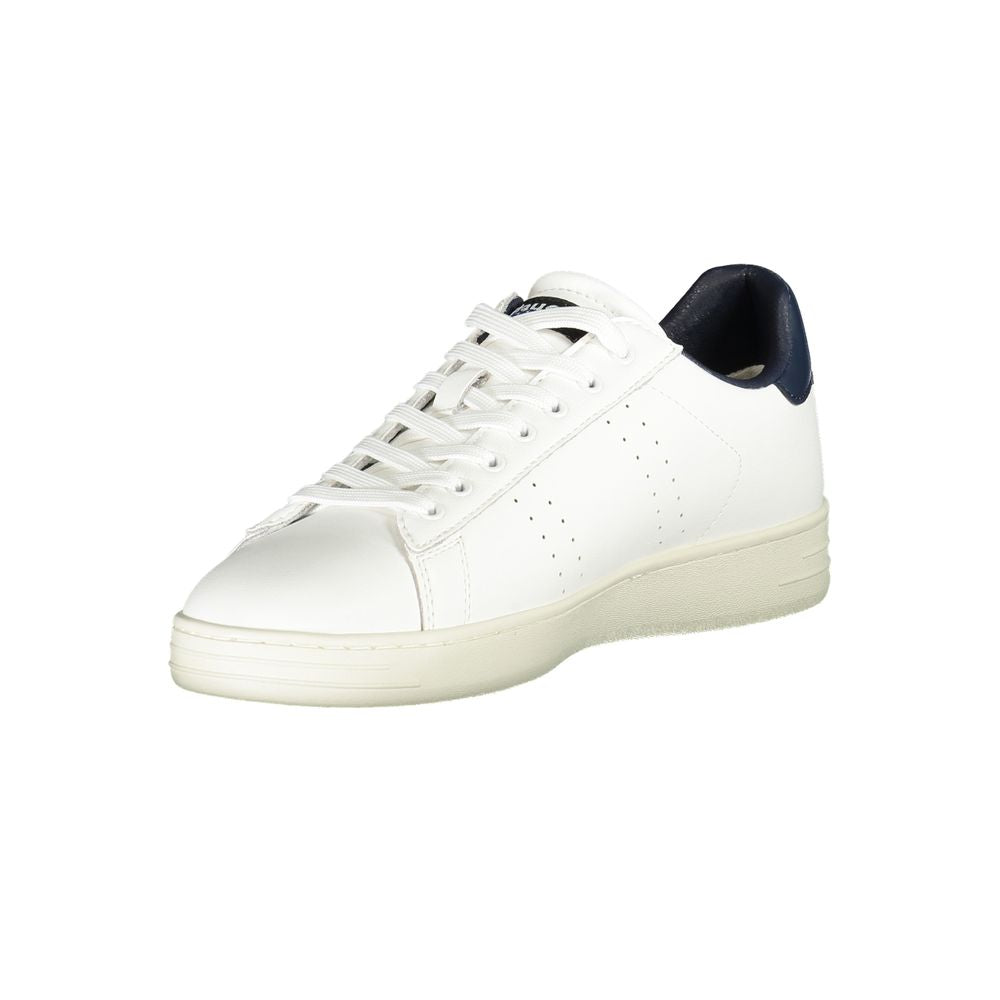 Blauer Bianco Polyurethane Men Sneaker 1728,67403481248,Athletic - Sneakers - Shoes,Blauer,EU40/US7,EU41/US8,EU44/US11,Men,New with tags,Shoes,Sneakers - Shoes,White