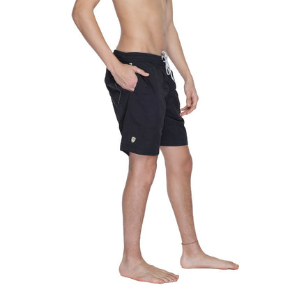 Blauer Black Polyamide Swim Shorts