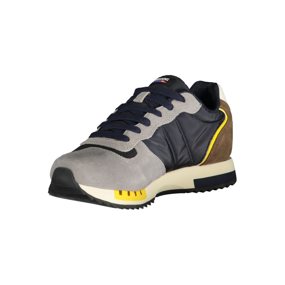 Blauer Grigio Polyurethane Men Sneaker
