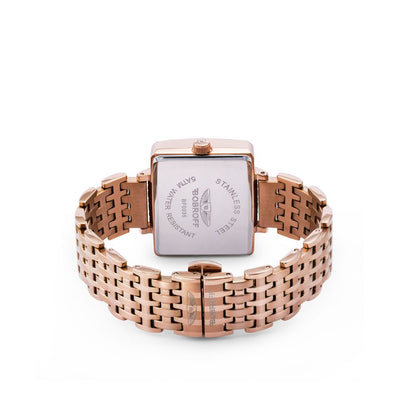 Bobroff Bronze Stainless Steel Dress Watch