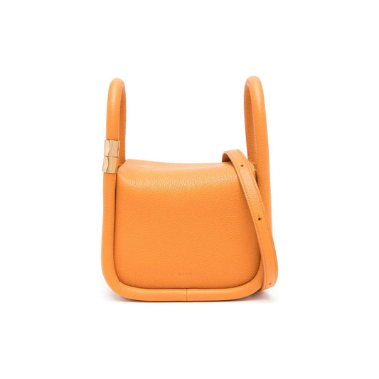 Boyy Wonton 20 pebble leather handbag WONTON20PEBBLECS/CSDAPRICOT