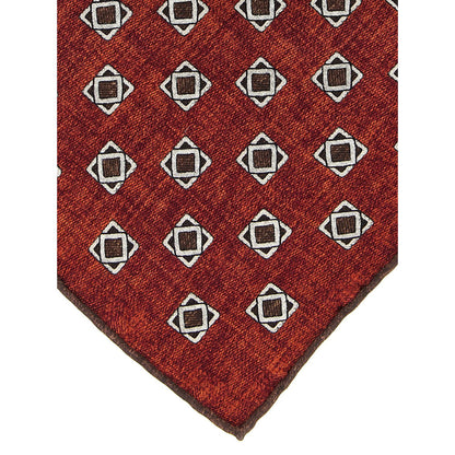 Brunello Cucinelli Multicolor Silk Pocket Square