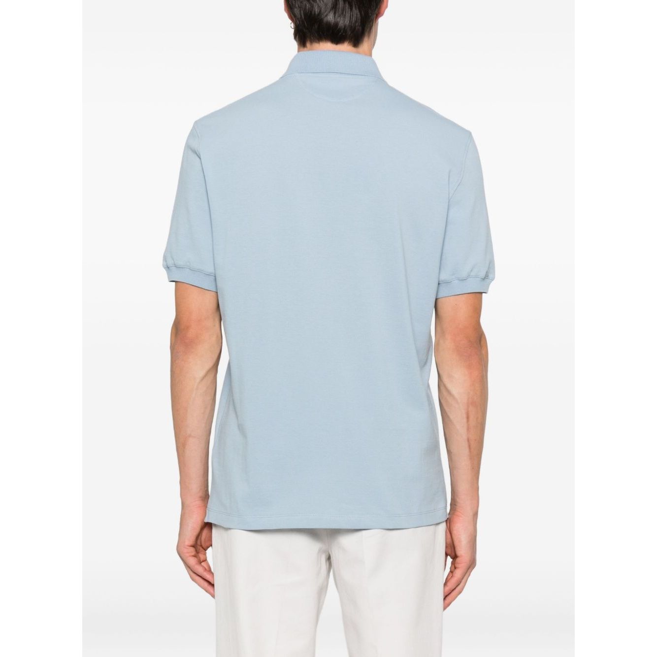 Brunello Cucinelli Polo shirt with embroidery Topwear