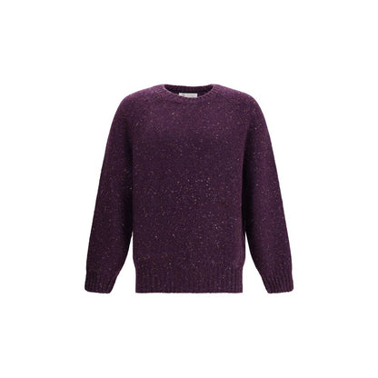 Brunello Cucinelli Purple Cashmere Sweatshirt