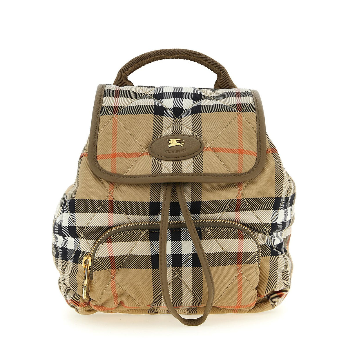 Burberry Beige Polyamide Backpack