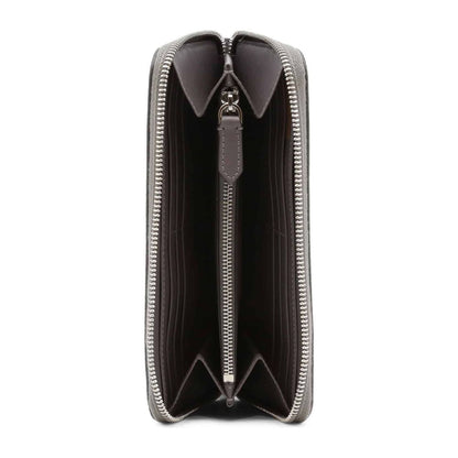 Burberry Leather Wallets in Grey