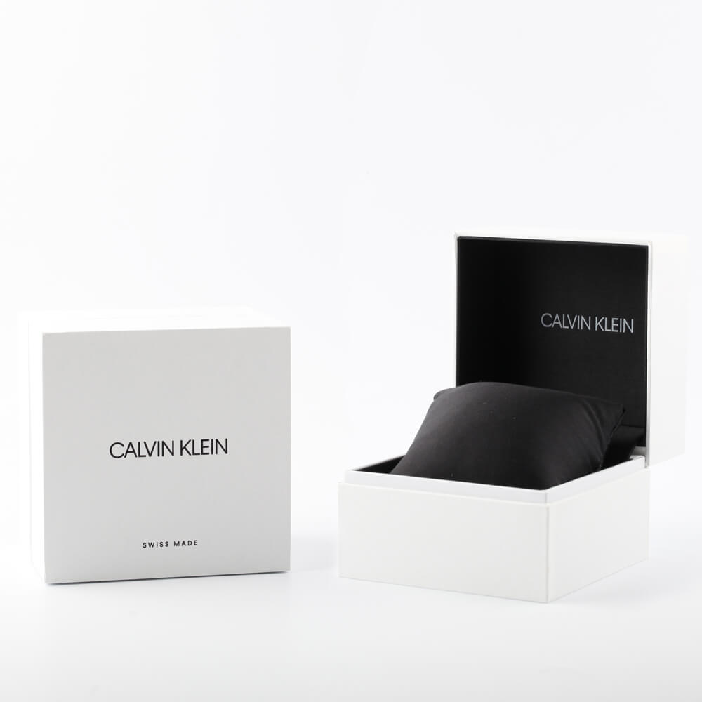 CALVIN KLEIN Mod. ACCENT official packaging box for Swiss made wristwatch