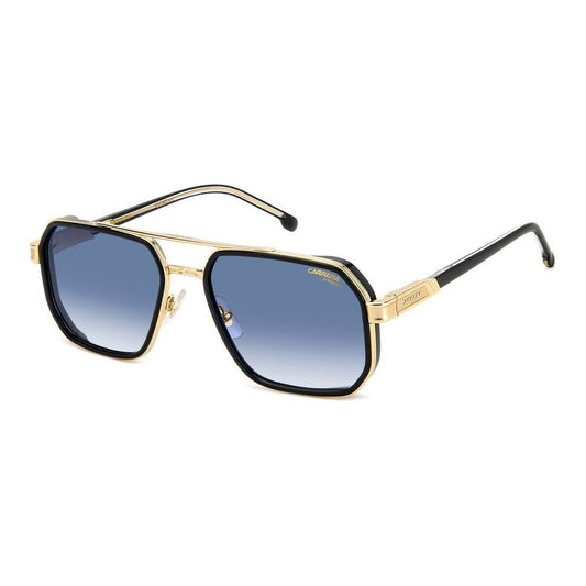 CARRERA MOD. CARRERA 1069_S metal sunglasses for men with blue gradient lenses and black-gold frame