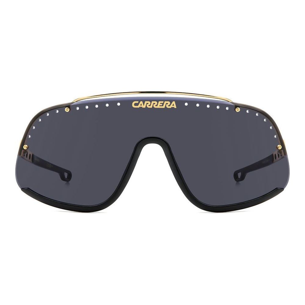 CARRERA MOD. FLAGLAB 16 unisex metal sunglasses, sleek design, front view with dark lenses and brand logo on the frame.