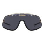 CARRERA MOD. FLAGLAB 16 unisex metal sunglasses, sleek design, front view with dark lenses and brand logo on the frame.