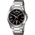 CASIO COLLECTION Mod. DAY DATE - BLACK ROSE GOLD INDEX WATCHES