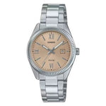 CASIO COLLECTION Mod. LADY DATE - CHAMPAGNE WATCHES