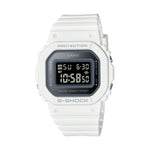 CASIO G-SHOCK Mod. THE ORIGIN Small white wristwatch with digital display and multifunction quartz movement.