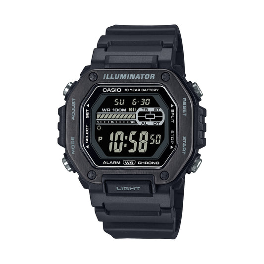 CASIO SPORT Mod. DIVER - OVERSIZE BLACK - ILLUMINATOR 10 YEARS BATTERY