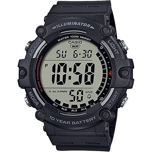 CASIO SPORT Mod. ILLUMINATOR WORLDTIME 10 YEARS BATTERY
