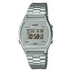 CASIO VINTAGE Mod. GLITTER SERIE ladies wristwatch with resin case, quartz movement, and SS bracelet.