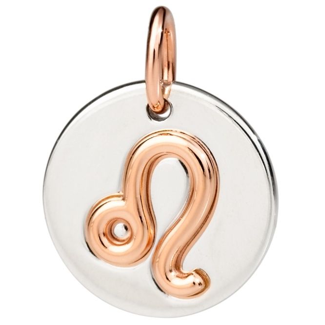CHARMS DODO MOD. DMC2015ZODLE0009A, silver and rose gold zodiac charm