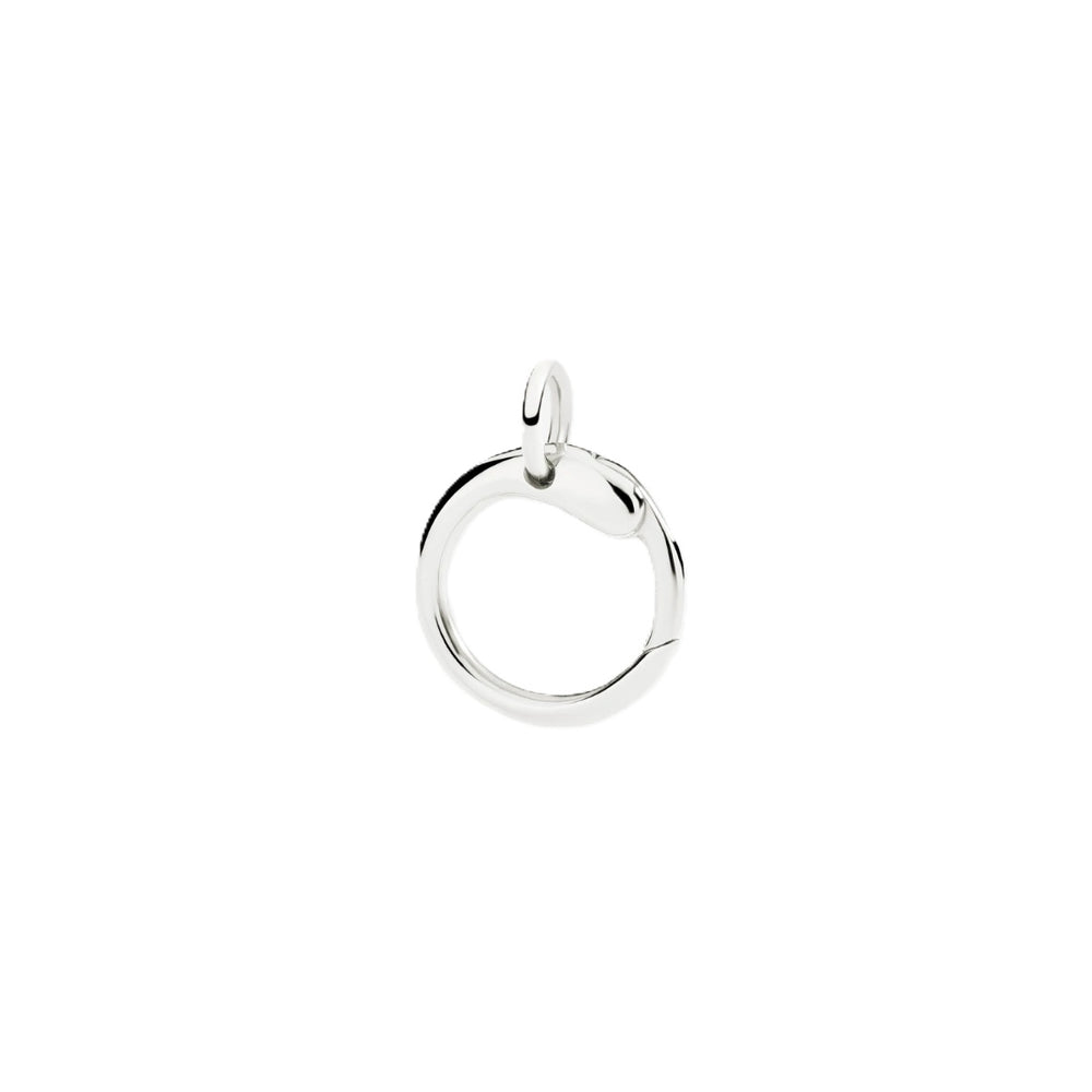 CHARMS DODO MOD. DUC5004CHOLD000AG silver round charm with hook.