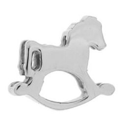 CHARMS RUE DES MILLE MOD. XB-006 stainless steel rocking horse charm