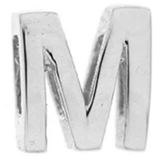 CHARMS RUE DES MILLE MOD. XB-M silver letter M charm